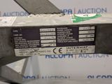 an image of a label on a conveyor belt
