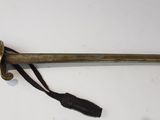 an old sword that has been used as a weapon