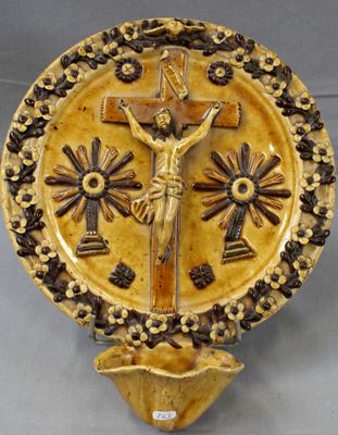 La Borne Attribué à Marie-Louise Chameron (1845-1923) Grande…