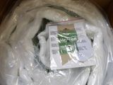 a box with a bunch of white items inside of it
