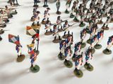 a lot of toy soldiers that are on a table