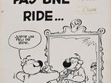 dessin représentant un homme qui se regarde dans un miroir placé devant un autre miroir