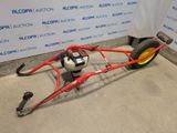 an image of a lawn mower being used by a construction company