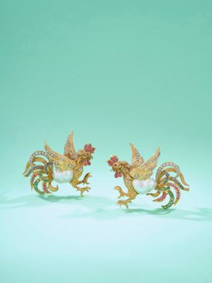 Attribuées à CHANTECLER, Travail italien des années 1950-196…