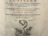 an old book with an image of a man on a horse