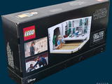 a box with a lego star wars set inside of it