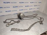 an image of a chain with a chain attached to it on a table