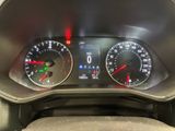 a close up of a car dashboard with a speedometer