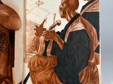 an image of a book with a drawing of a man and a woman