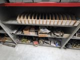 many boxes and boxes on the shelves in the store