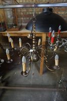 Lustre flamand classique en cuivre - à 6 points lumineux - d…