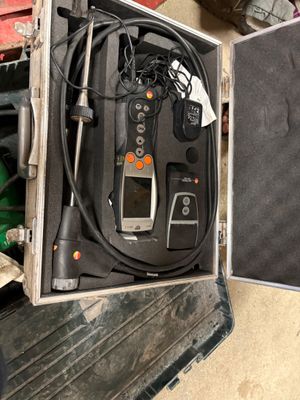 a case with a bunch of electronics inside of it
