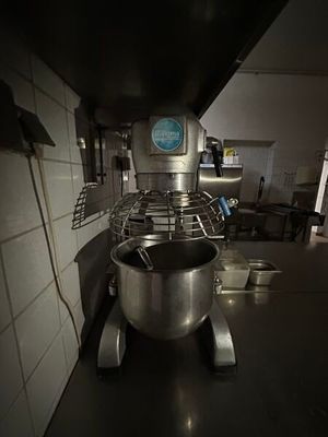 an image of a kitchen with a large bowl of food