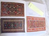 a book with a picture of rugs on it