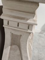 CONSOLE pouvant former AUTEL LITURGIQUE en bois mouluré laqu… (photo 5)