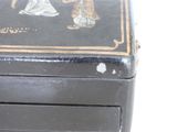 a black box with a picture of a man and a woman on it