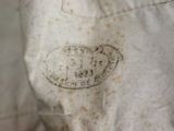 a close up of a piece of paper with a stamp on it