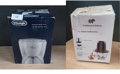-Lot de 2 articles composé de: 1 Cafetiere filtre DELONGHI I…