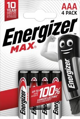 Piles AA Energizer Max, lot de 4