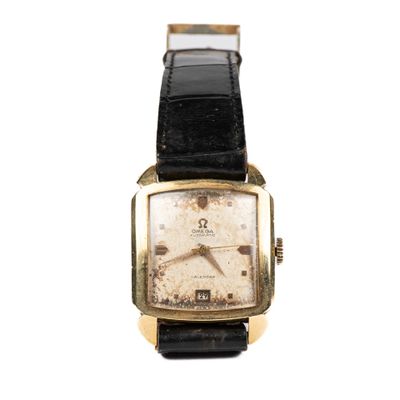 OMEGA. Montre bracelet Automatic Calendar, boitier en or jau… - Photo 1