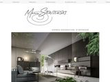 the website design for a furniture store is clean and modern