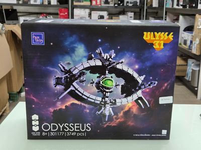 a box that is sitting on a table in a store