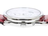 an image of a close up of a watch on a white background