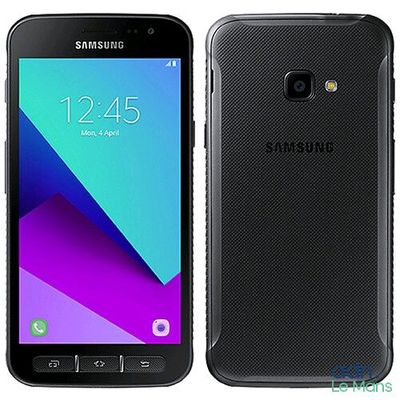 Le smartphone Samsung Galaxy J2 est présenté en noir.