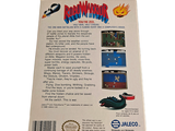 a back cover of a video game with a picture of a fire hydrant