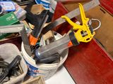 a lot of tools that are sitting on a table