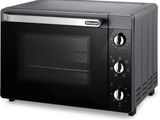 une image d'un grille-pain four noir sur fond blanc