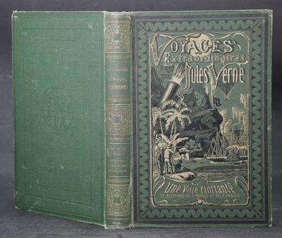 la couverture d'un livre vert sur laquelle figure l'image d'un homme à cheval