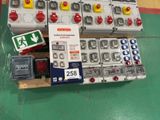 many different types of electrical equipment sitting on the floor
