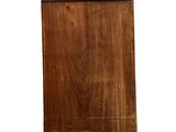 a small wooden cabinet with a drawer on it