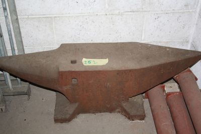 a large piece of metal sitting on top of a table