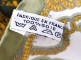 a close up of a label on a shirt