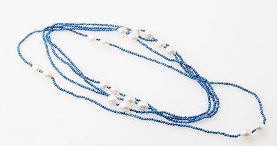 Sautoir de Lapis-Lazuli (2.3mm-2.