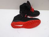 nike air force high black / red size 11 5