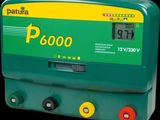 an image of a green and yellow power meter on a black background
