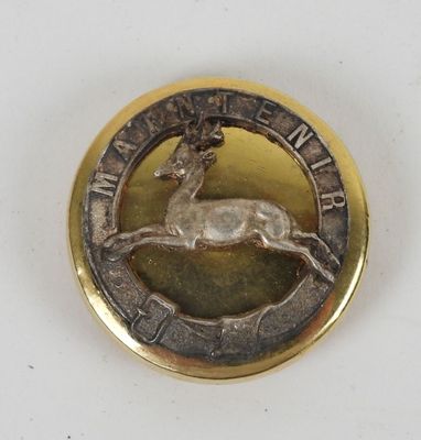 an image of a button with a horse on it