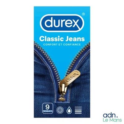 durex classic jeans condoms with zipper