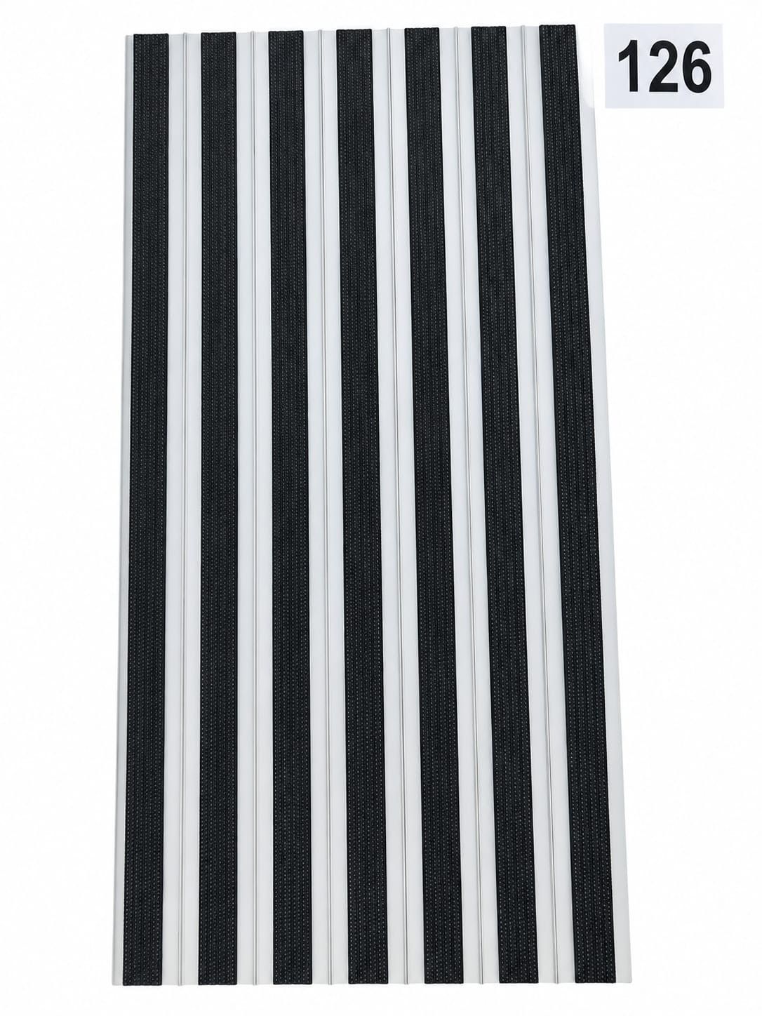 Lot de 2 tapis d’entrée techniques à profilés aluminium avec…