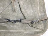 a close up of a bag with a zipper on it