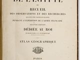 an old book with a black and white title on it