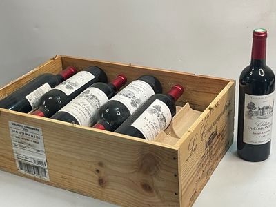 12 bouteilles Château LA COMMANDERIE 2005 Cru Bourgeois Sain…