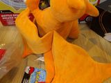 a stuffed animal that is sitting on a table