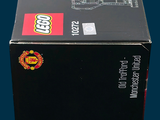 a black box with a picture of a building inside of it