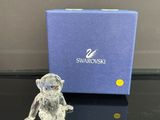 figurine d'ours en cristal Swarovski avec son coffret