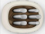 an image of a foot massager with five foot pads on it