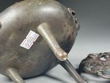 a metal object that is sitting on a table